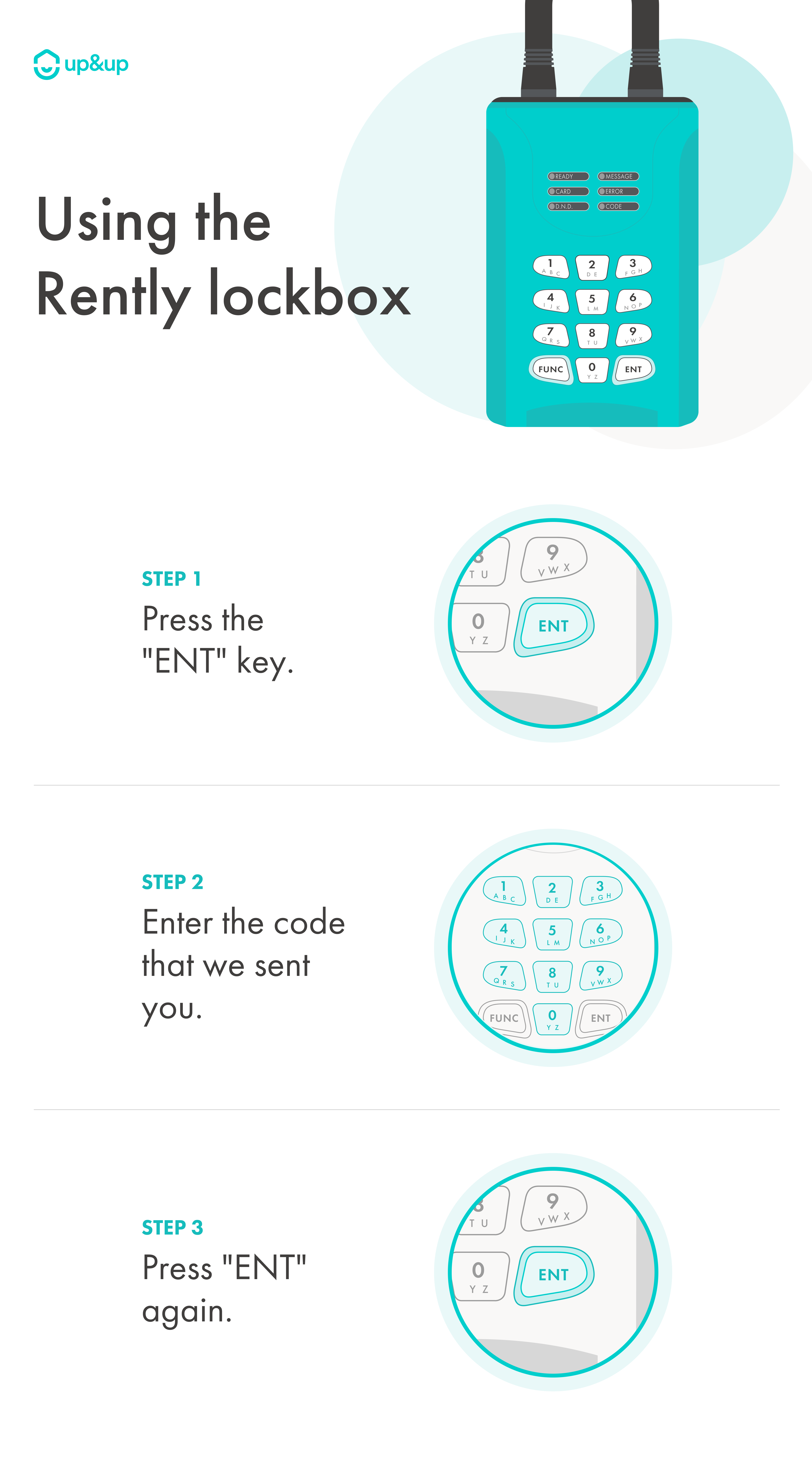 How do I unlock the lockbox at my home? Support